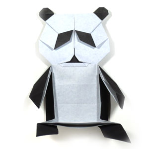 27th picture of body of origami panda
