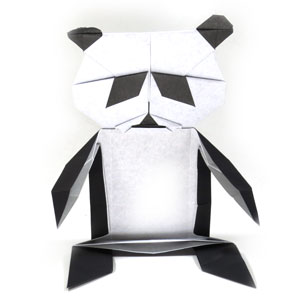 28th picture of body of origami panda