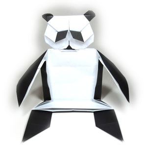 29th picture of body of origami panda