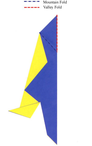 10th picture of traditional origami parrot