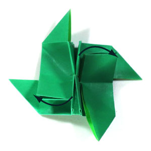 22th picture of spiral origami pinwheel