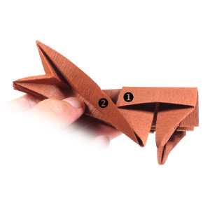 51th picture of origami reindeer