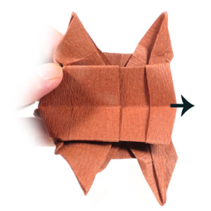 74th picture of origami reindeer