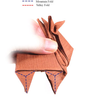 81th picture of origami reindeer