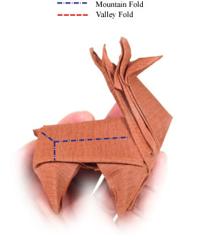 83th picture of origami reindeer