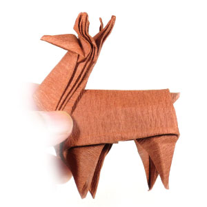 86th picture of origami reindeer