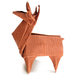 origami reindeer