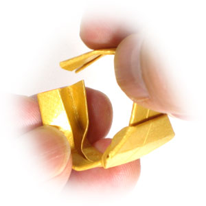 17th picture of hexagon origami ring