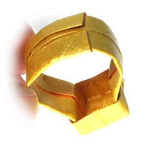 24th picture of traditional origami ring