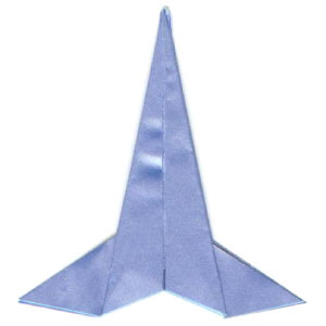 20th picture of 3D origami rocket