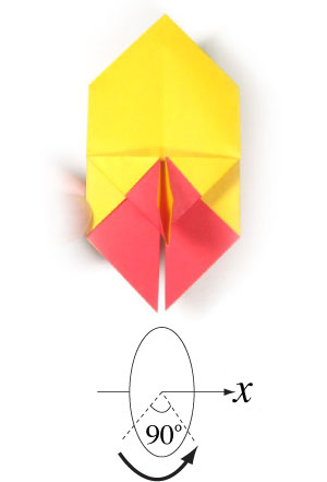8th picture of simple origami rocket