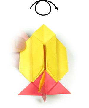 19th picture of simple origami rocket