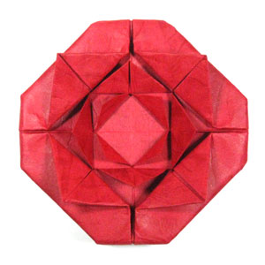 8th picture of fractal origami rose