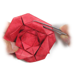 9th picture of fractal origami rose