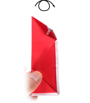 23th picture of simple origami Santa Claus II