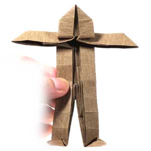 25th picture of simple origami scarecrow