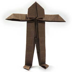 26th picture of simple origami scarecrow