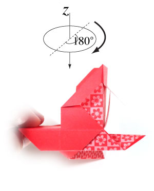 15th picture of simple origami sleigh