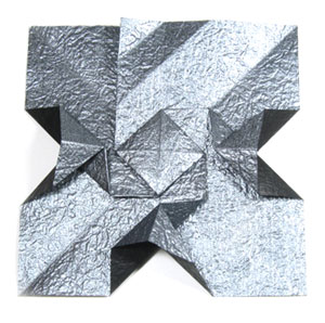 25th picture of origami snowflake