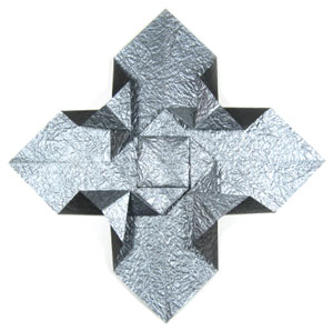 28th picture of origami snowflake