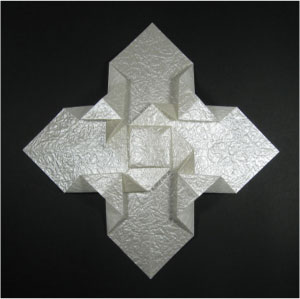 29th picture of origami snowflake