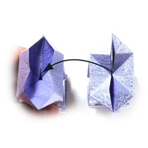 9th picture of modular square origami spring
