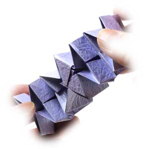 17th picture of modular square origami spring