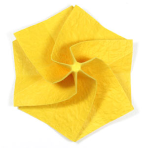 9th picture of 2D six-pointed origami star