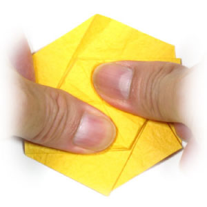 12th picture of 2D six-pointed origami star
