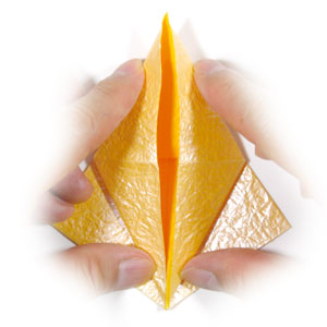 9th picture of 3D five-pointed origami paper star