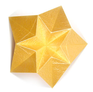 21th picture of 3D five-pointed origami paper star
