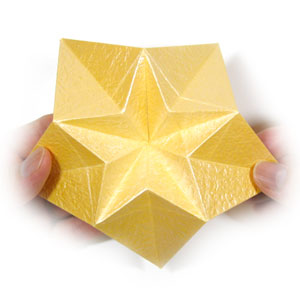 22th picture of 3D five-pointed origami paper star