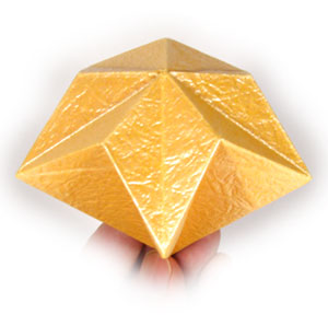 30th picture of 3D five-pointed origami paper star