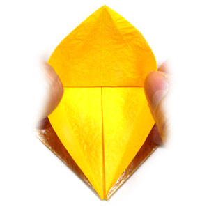20th picture of 3D four-pointed origami paper star