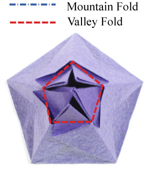 25th picture of Five-pointed cute origami star box
