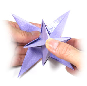 26th picture of Four-pointed cute origami star box