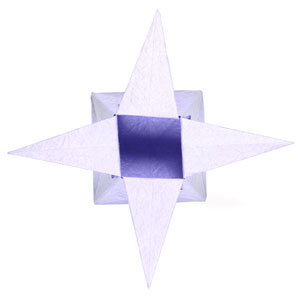 30th picture of Four-pointed cute origami star box