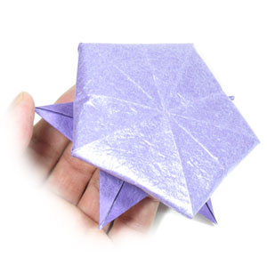 22th picture of Five-pointed origami star box