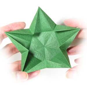 8th picture of Five-pointed lovely origami star box