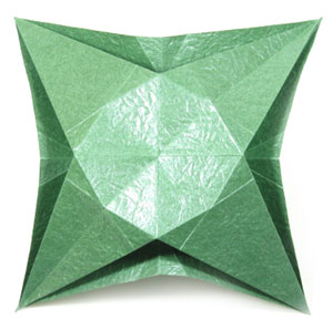 20th picture of Four-pointed lovely origami star box