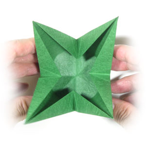 22th picture of Four-pointed lovely origami star box