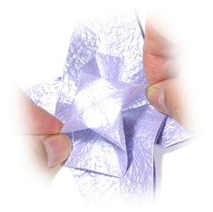 6th picture of CB four-pointed seashell origami star