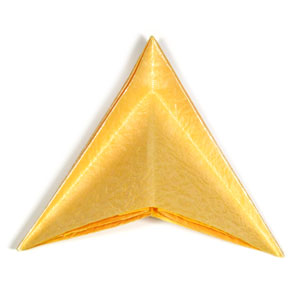 4th picture of 2D five-pointed easy embossed origami paper star