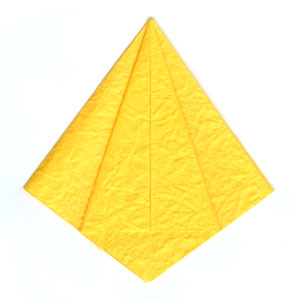 4th picture of Embossed five-pointed origami star