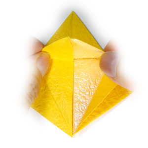 21th picture of Embossed five-pointed origami star