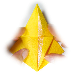 22th picture of Embossed five-pointed origami star