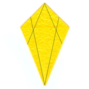 24th picture of four-pointed origami star