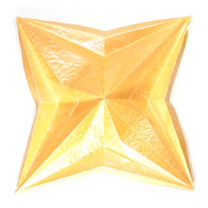 29th picture of four-pointed origami star