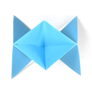 16th picture of five-pointed modular origami paper star