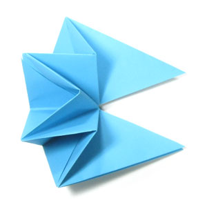 27th picture of five-pointed modular origami paper star